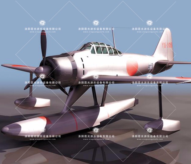 杨浦3D模型飞机
